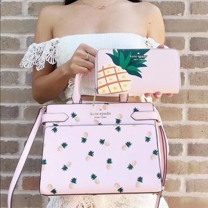 BundleπKate Spade Cute Novelty Satchel & Wallet